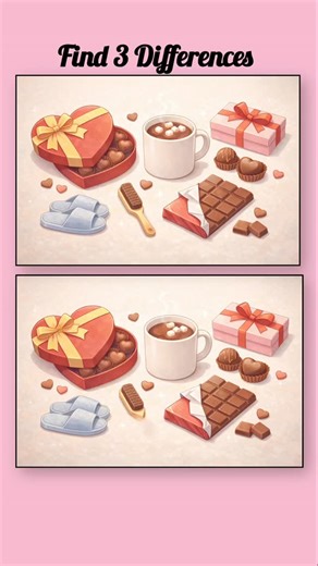 Puzzle Twister on Instagram: "Find Difference #puzzles #puzzleaddict #chocolatelover"