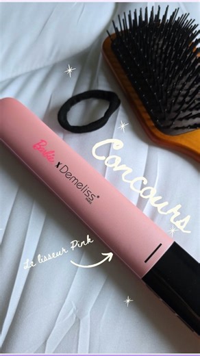 🩷🩷Laetitia C🩷🩷 on Instagram: "CONCOURS en partenariat avec Demeliss Saint Algue BARBIE devient l'égérie de Demeliss Paris pour une collection limitée et a choisi pour l'occasion le lisseur Demeliss PINK ! On a décidé de vous gâter avec un joli concours pour gagner un lisseur 2-en-1 Demeliss Pink - Collection Barbie Pour participer rien de plus simple: ✅s'abonner à nos comptes: @mamanavanttoutet @demeliss_saintalgue ✅ liker ce post et les derniers sur mon feed (plus vous êtes actifs mieux c'e