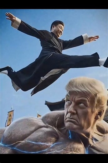Trump Vs Jinping Fight AI | 🇺🇸🇨🇳 #AI #Politics