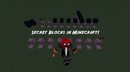 Secret Minecraft Blocks! Minecraft Map
