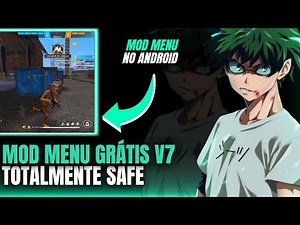 NOVO HACK GRÁTIS DO FREE FIRE.MOD MENU NOVA ATUALIZAÇÃO ANDROID COMPLETO COMO BAIXAR (melhor hack😮🔥)