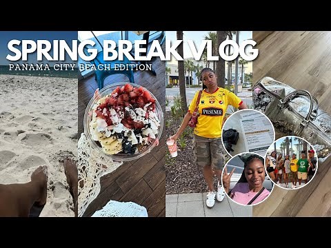 SPRING BREAK VLOG (PCB EDITION) | girls trip, beach vibes, parties, etc.