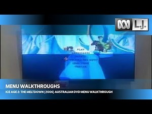 Ice Age 2: The Meltdown (2006) Australian DVD Menu Walkthrough