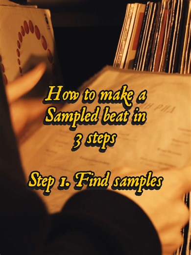 How to make a beat in 3 steps... #beat #beatmaking #sampledbeats #oldschoolhiphop #oldschoolrap #90shiphop #90srap #boombap #rap #hiphop #producer