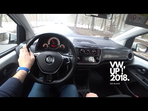 2018 New VW Up 1.0 60 4K | POV Test Drive #044 Joe Black