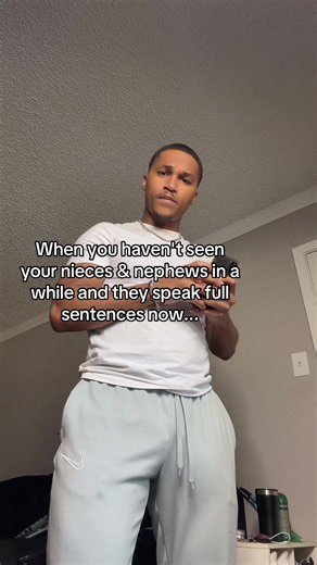 When nieces and nephews start speaking full sentences — funny relatable family moment