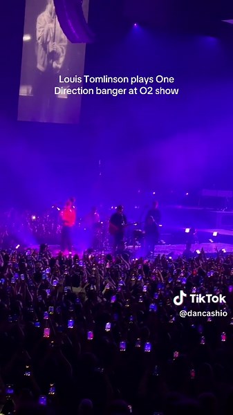 Louis Tomlinson Plays One Direction's 'Night Changes' Live at O2