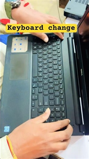 How change dell laptop keyboard in 2min #delllaptop #keyboardchange #keyboardandmousesetup