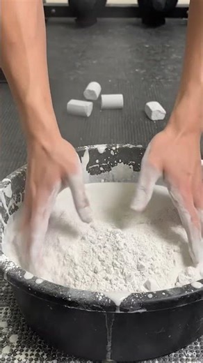 making chalk paste