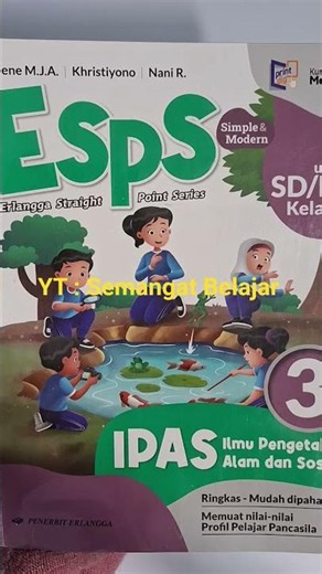 Buku ESPS IPAS kurikulum merdeka kelas 3