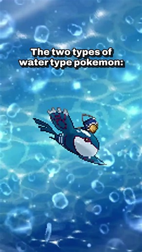 The Two Types of Water Pokemon: