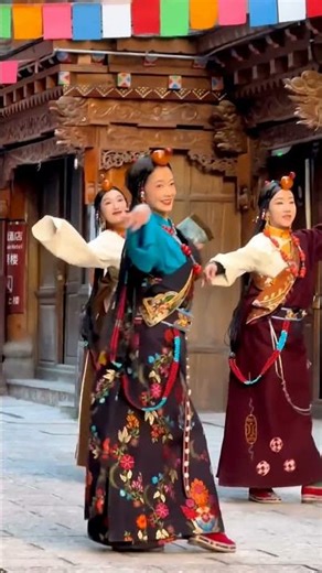 ✨ Grace in Every Step ✨#tibetandance