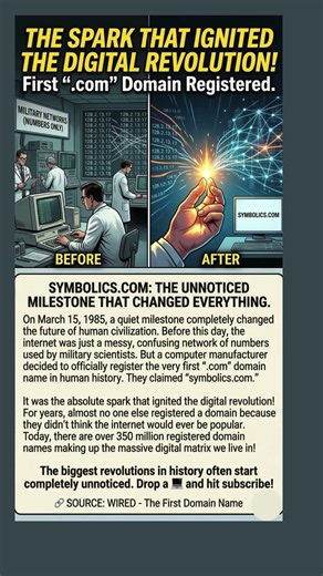 The Quiet Click That Started the Entire Internet Era 💻🌐