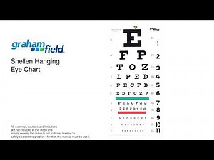 Graham-Field™ Snellen Eye Chart
