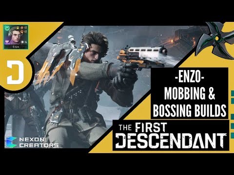 Enzo Mobbing & Boss Builds - Descendant Build - The First Descendant - 3rd Person RPG - PS5 2025