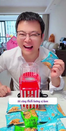 Review of mini popcorn maker at home #review