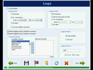 FieldLogger - Logs Configuration