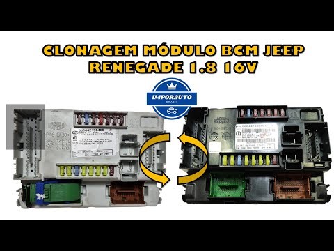 CLONING OR PROGRAMMING BCM MODULE JEEP RENEGADE 1.8 16V