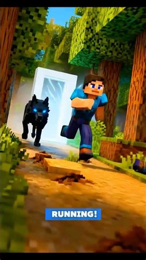 A Purple Light Appeared… and Bryan Unlocked a New Power! #minecraftshorts #minecraft #fyp