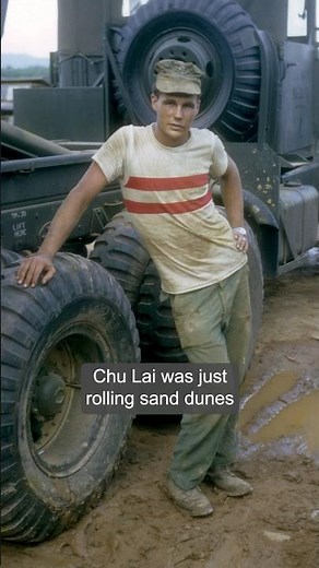 "Cuh Lai was just rolling sand dunes" - Vietnam Veteran Sam Peck