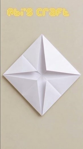 📄 Turn just one sheet of paper into a fun Paper Chatterbox (Fortune Teller)! ✨