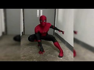 The BEST Real life Spider-man Far From Suit with Moving Lenses and Instant kill mode