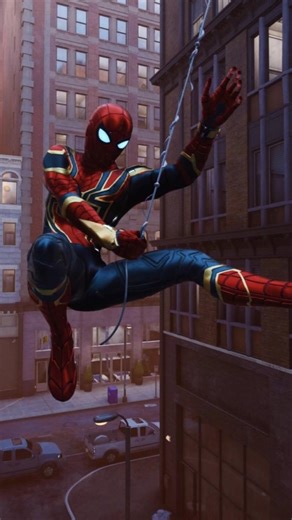 Tom Holland city free roam #spiderman #avengers #marvel #ps5 #doomsday #shorts #clips #gaming #gta