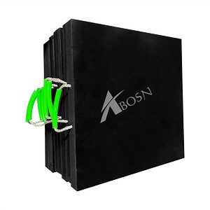 [Hot Item] 400mm X 400mm Quare Outrigger Tower Cribbing Protection Crane Paddle Board Pad