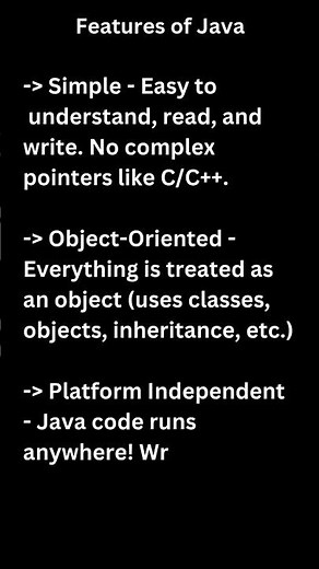 Top Features of Java Explained | Java Tutorial for Beginners