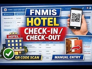 How to Update Hotel Type in FNMIS | Check-In & Check-Out Guide