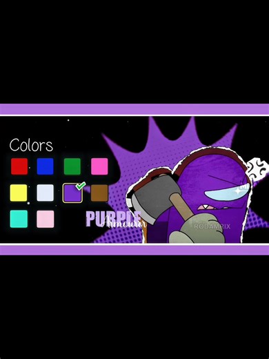 Color Trend Edit: Rodamrix Characters in Among Us