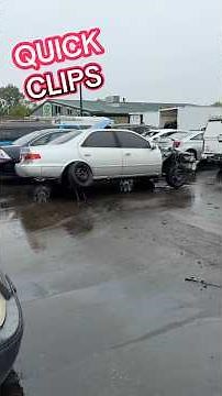 Quick Clips : Floating Camry, Pano-Roof Civic, and Your Average Altima #junkyard #junkyardfinds #car