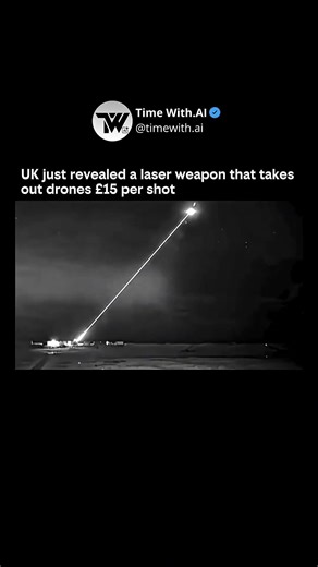 A LASER THAT CAN SHOOT DOWN DRONES