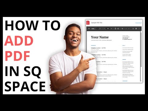 How to Add PDF in Squarespace [STEP BY STEP]