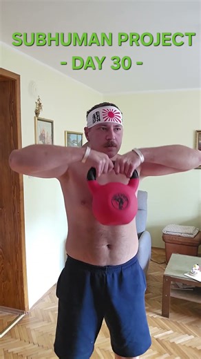 SUBHUMAN PROJECT - DAY 30 - KETTELBELL UPRIGHT ROWS