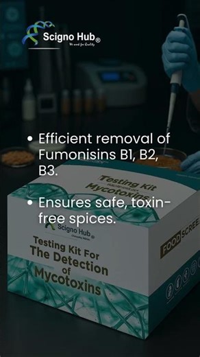 Food Safety Testing for Toxin-Free Spices | Spice Safety Testing - ScignoHub #spicetesting #safety