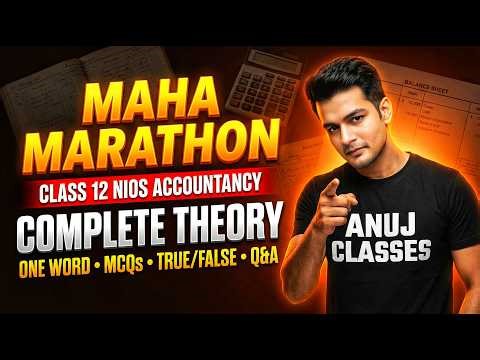 NIOS Class 12 Accountancy (320): Complete Theory, MCQs & Important Q&A