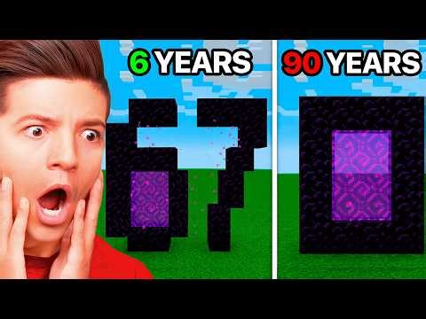 MINECRAFT AT DIFFERENT AGES! 😱 | PrestonPlayz
