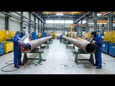 PVC Pipes Making Process - Made in factory
