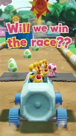 Will Yoshi win the solar race? #yoshi #yoshicraftedworld #nintendoswitch # switch #gamesforellie