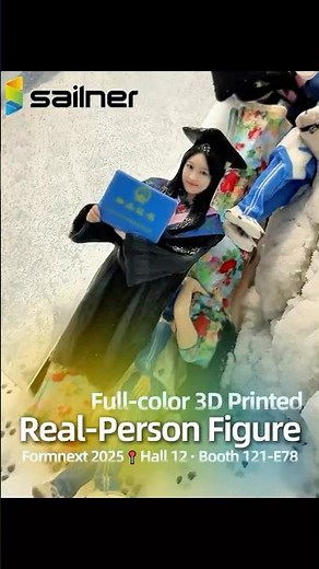 I 3D Printed Myself in COLOR with Sailner Body Scanner & Printer