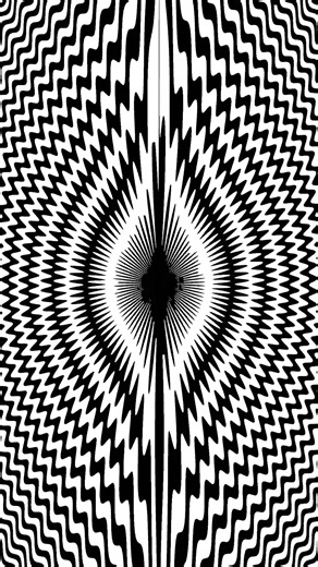 Black & White Mind Expansion | Fractals Might Trigger Your Mind |#fractalloop #illusion