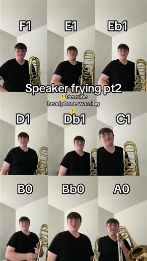Bass Trombone Showcase: Low-End Power and Speaker Test