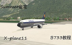 Summer 金龙 X-plane11 IXEG733教程(落地稍微都点失控）