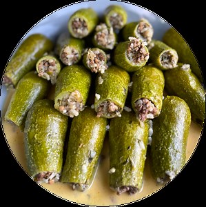 Maria Fotiadou’s Stuffed Greek Zucchini with Beef and Pork Recipe