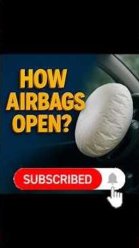 How Airbags Work in Cars | Real 3D Animation Explained #shortfeed #shorts