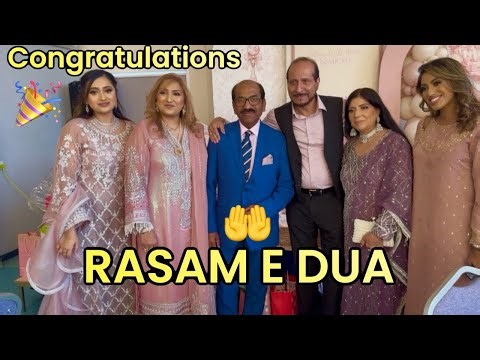 A BEAUTIFUL RASAM E DUA 🤲|| CONGRATULATIONS 🎊