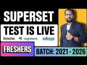 Test is Live Infosys | Cognizant, Wipro, Deloitte Jobs | Trending Jobs Don't Miss