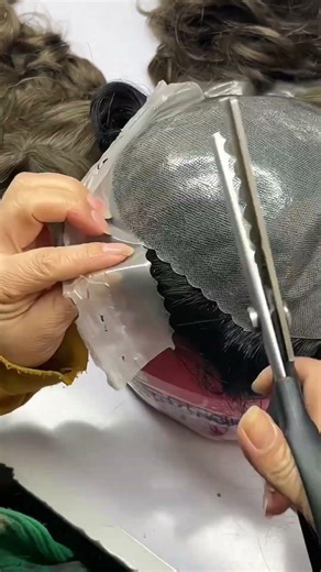 Hand Cutting PU Base for Hair Systems (Precision Work)