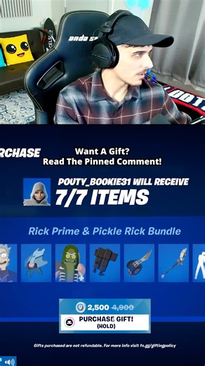 I’m STILL Gifting 🤯 #fortnite #fortntieclips